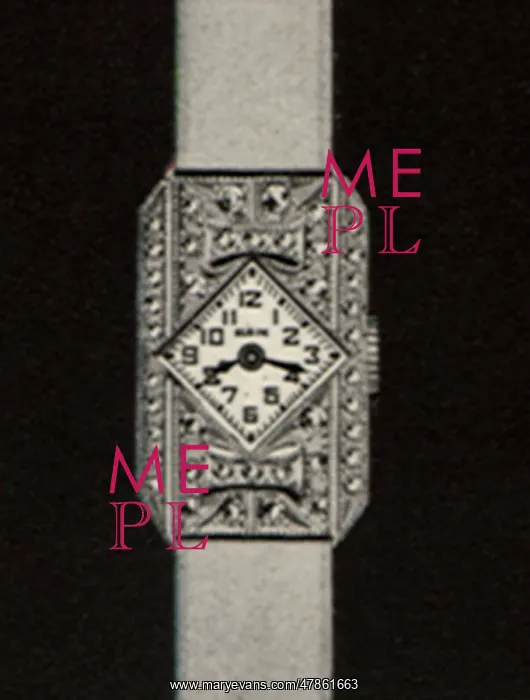 : Intricate Silver Watch