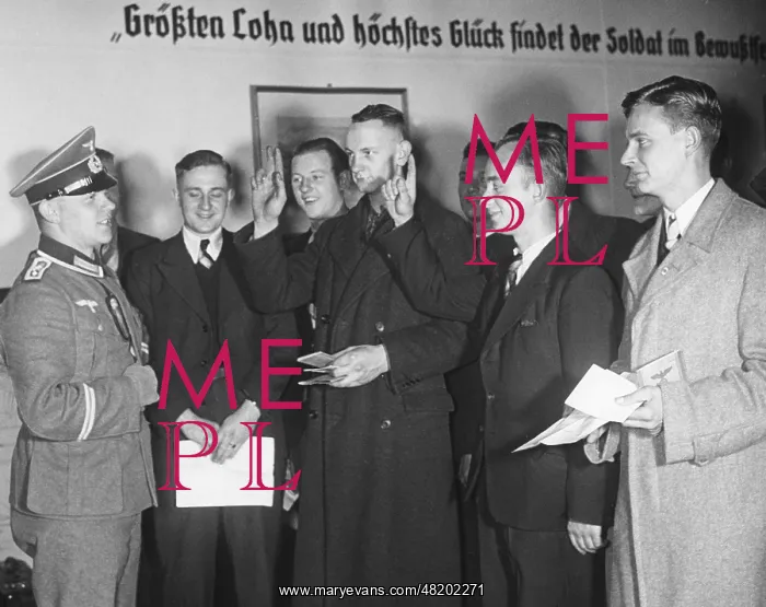 : Introduction of compulsory military service, 1935 : Introduction of compulsory military service, 1935