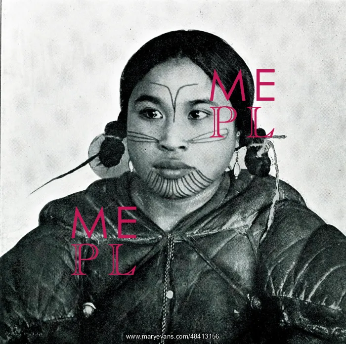  : Inuit or Eskimo bride on her wedding day
