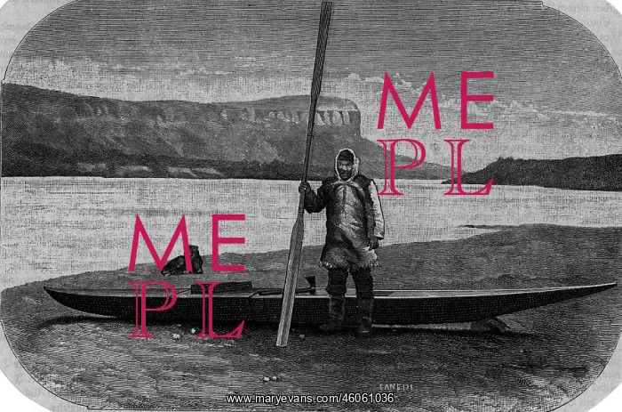  : An Inuit and his kayak