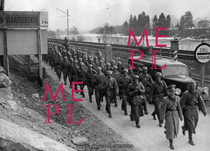 : Invasion of German troops, 1938 : Invasion of German troops, 1938