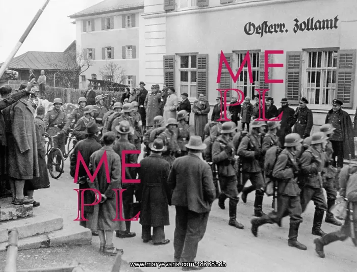 : Invasion of the German troops in Austria, 1938 : Invasion of the German troops in Austria, 1938