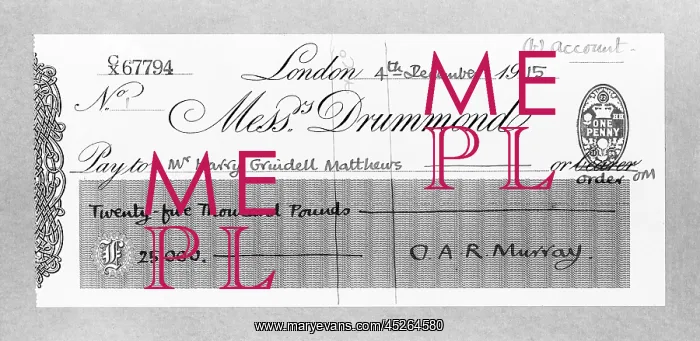 : Inventor's Cheque : Inventor's Cheque