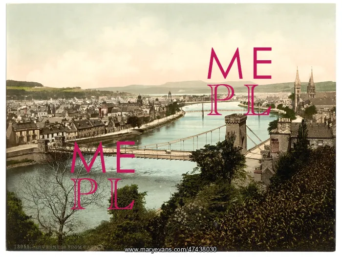  : Inverness from castle, Scotland
