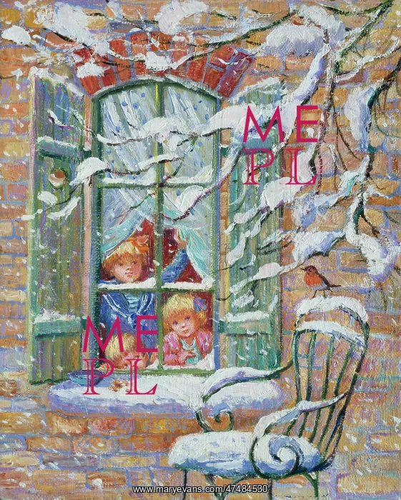 : Invitation to Breakfast robin in the snow : Invitation to Breakfast robin in the snow