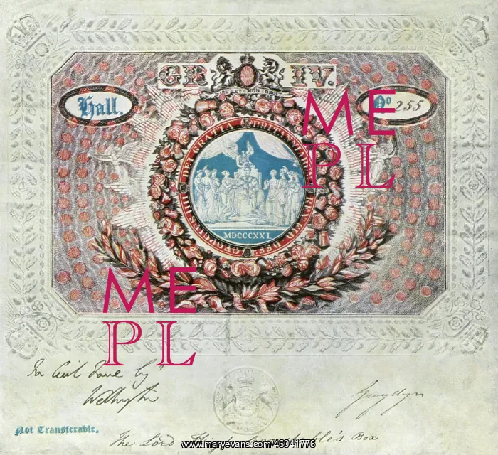 : Invitation to Coronation of King George IV : Invitation to Coronation of King George IV