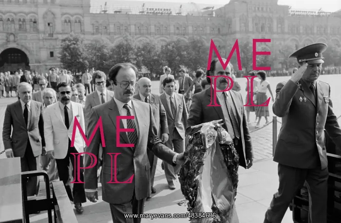 : Ioannis Alevras visits USSR : Ioannis Alevras visits USSR