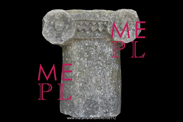 : Ionic capital, Volubilis, Meknes-Tafilalet, Morocco : Ionic capital, Volubilis, Meknes-Tafilalet, Morocco