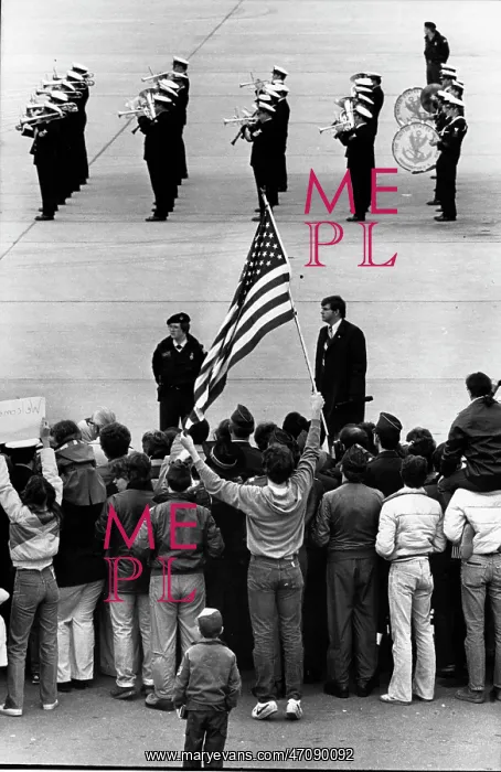 : Iran Hostage Crisis, protest in Washington, USA : Iran Hostage Crisis, protest in Washington, USA