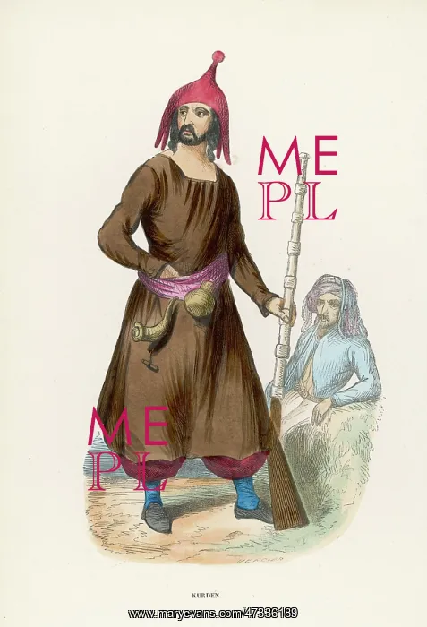  : Iran - Kurds circa 1840