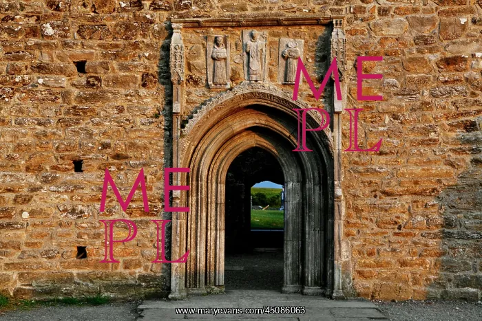 : Ireland. General view of the North doorway, 1460 : Ireland. General view of the North doorway, 1460