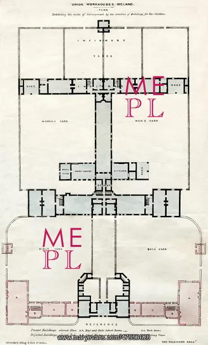 : Ireland Workhouse Extension 1847 : Ireland Workhouse Extension 1847