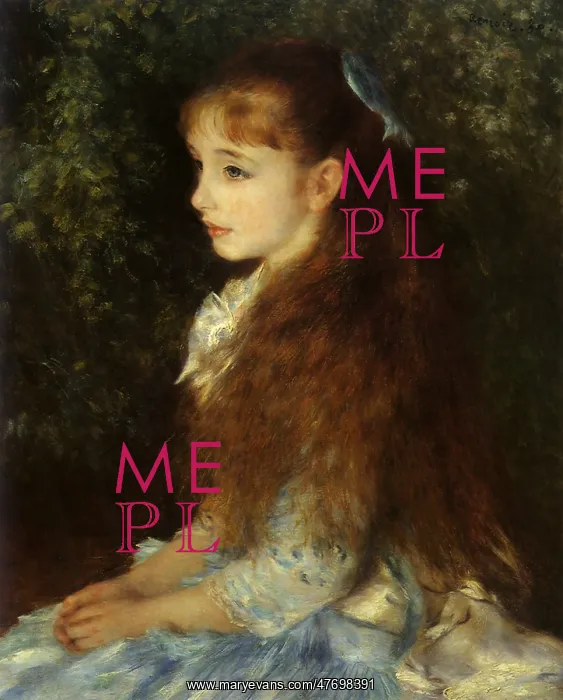 : Irene Cahen d'Anvers, by Renoir : Irene Cahen d'Anvers, by Renoir