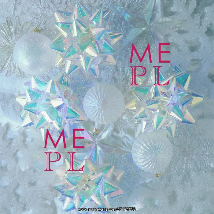 : Iridescent Christmas Ornaments and Gift Wraps Bows : Iridescent Christmas Ornaments and Gift Wraps Bows