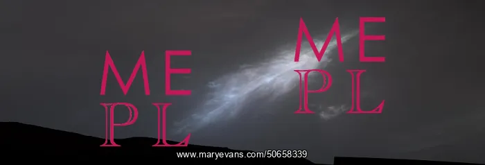 : Iridescent Cloud on Mars : Iridescent Cloud on Mars