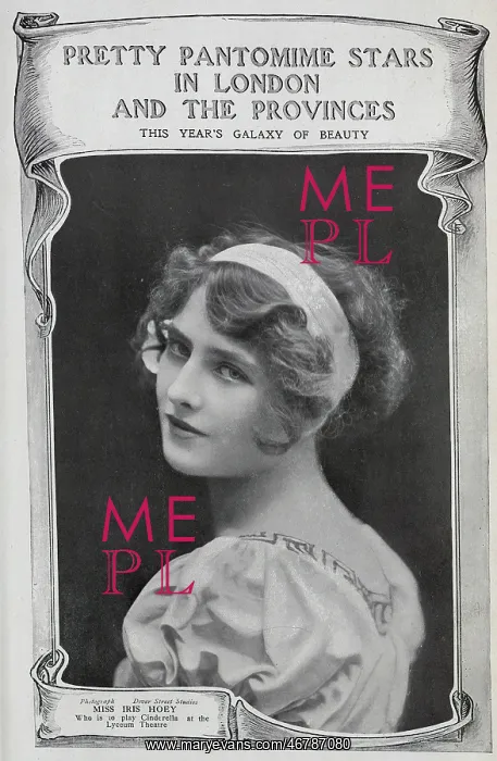 : Iris Hoey, actress, theatrical studio portrait : Iris Hoey, actress, theatrical studio portrait