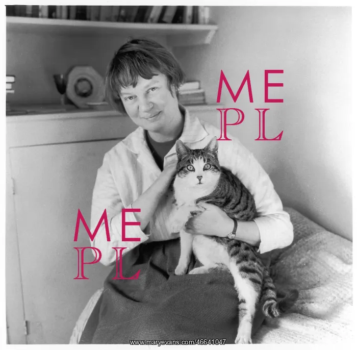 : IRIS MURDOCH & CAT : IRIS MURDOCH & CAT