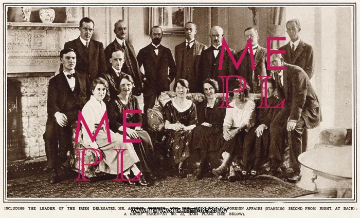 : Irish delegates in London, 1921 : Irish delegates in London, 1921