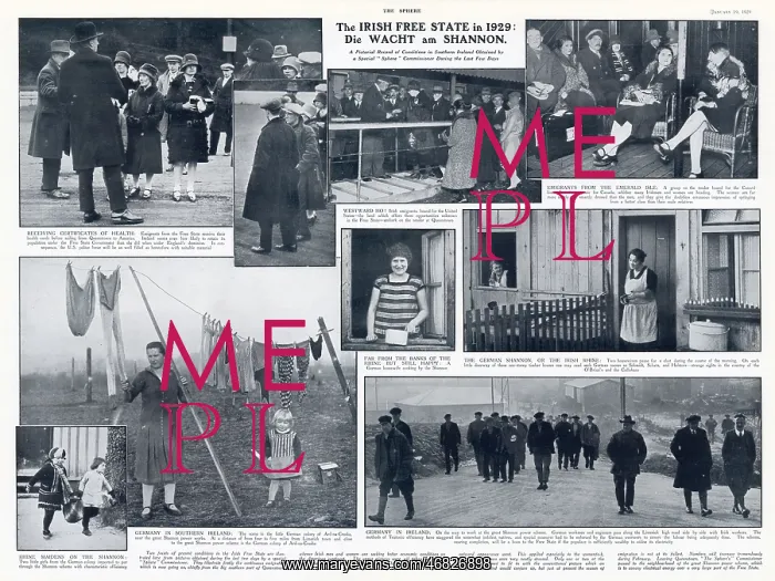 : The Irish Free State in 1929 - Emigration & Immigration : The Irish Free State in 1929 - Emigration & Immigration