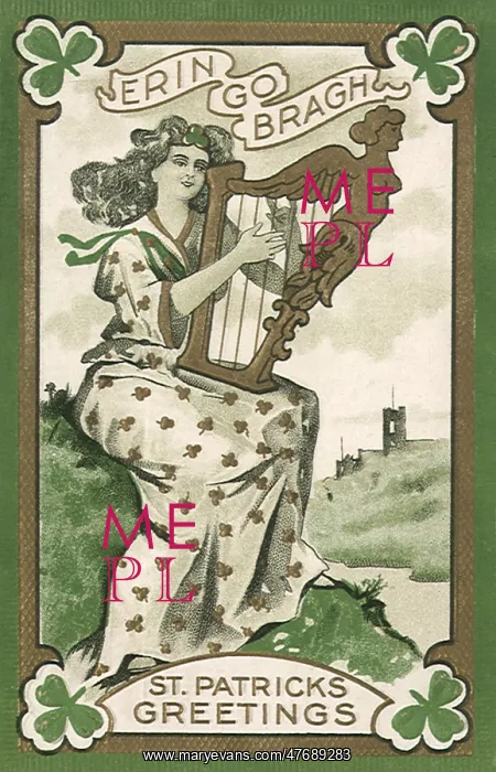  : Irish Harpist