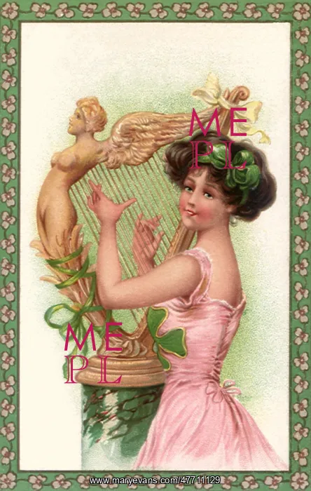  : Irish Harpist