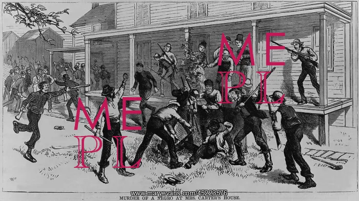  : Irish laborers killing an African American ?