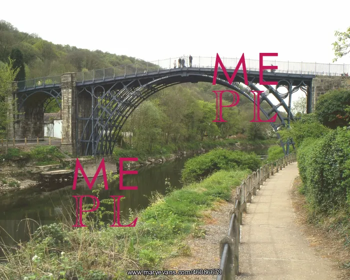 : Iron Bridge, Shropshire, UK : Iron Bridge, Shropshire, UK