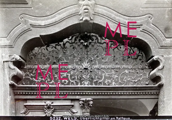 : Iron grille in Wels : Iron grille in Wels