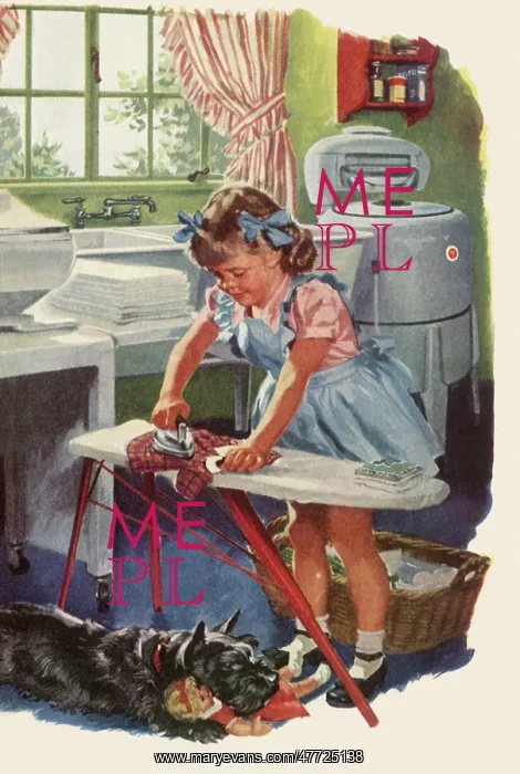  : Ironing Just Like Mom