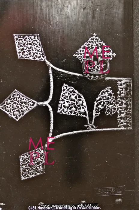 : Ironwork plate in Nussbach : Ironwork plate in Nussbach