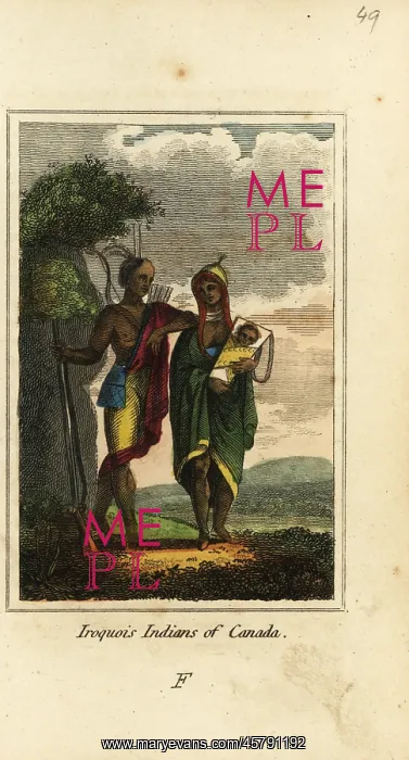 : Iroquois Indians of Canada, 1818 : Iroquois Indians of Canada, 1818