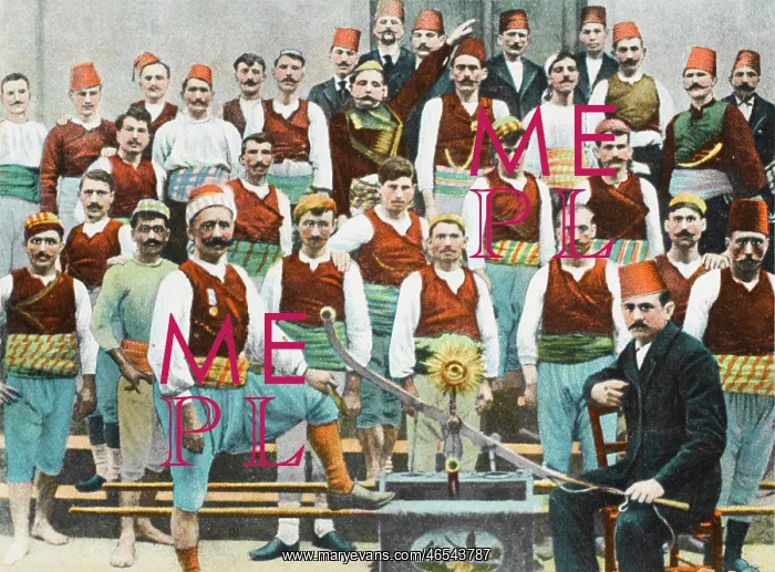 : Irregular Galata Fireman and their Chief : Irregular Galata Fireman and their Chief