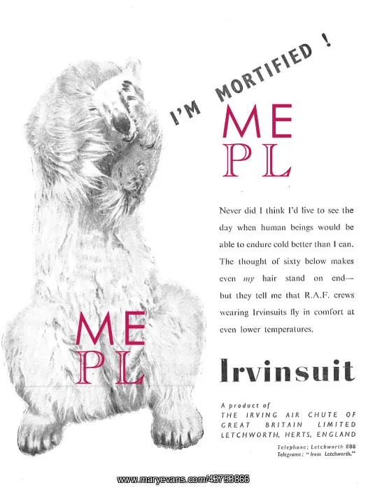 : Irving Air Chute - Irvinsuit : Irving Air Chute - Irvinsuit