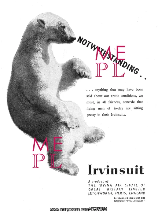 : Irving Air Chute - Irvinsuit : Irving Air Chute - Irvinsuit