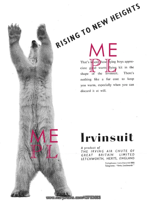 : Irving Air Chute - Irvinsuit : Irving Air Chute - Irvinsuit