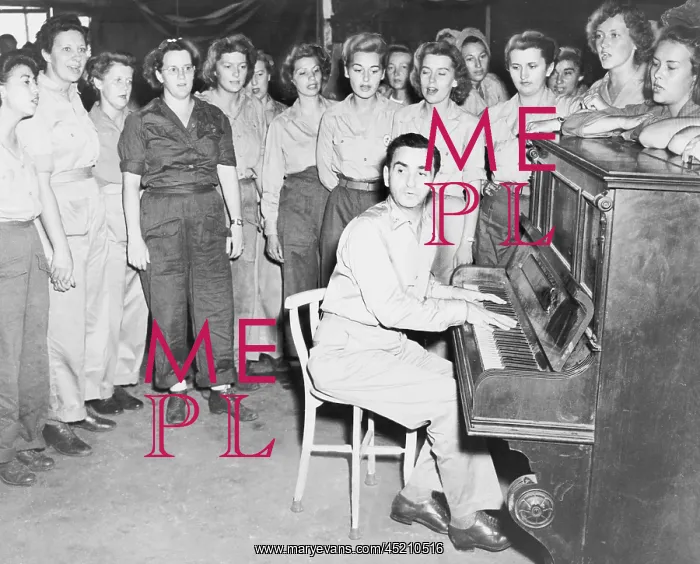 : Irving Berlin (1888-1989), playing one of ? : Irving Berlin (1888-1989), playing one of ?