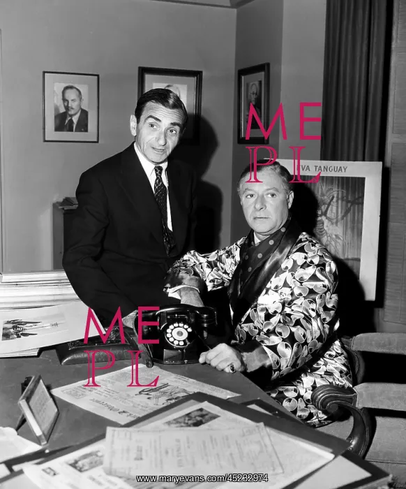 : Irving Berlin and George Jessel, 1951. ? : Irving Berlin and George Jessel, 1951. ?