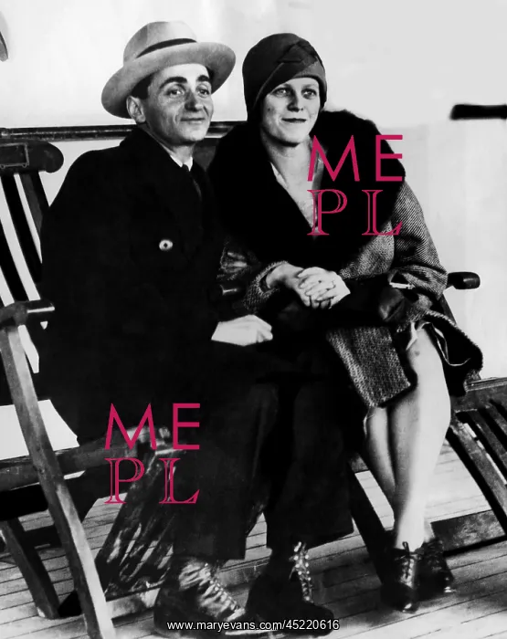 : Irving Berlin and his wife, Ellin, arrive ? : Irving Berlin and his wife, Ellin, arrive ?