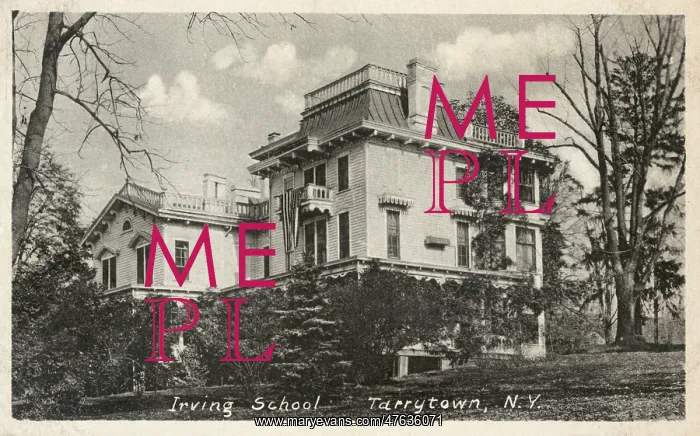  : Irving School, Tarrytown, Westchester County, NY State, USA