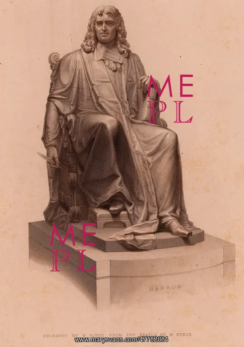 : Isaac Barrow, English Mathematician : Isaac Barrow, English Mathematician