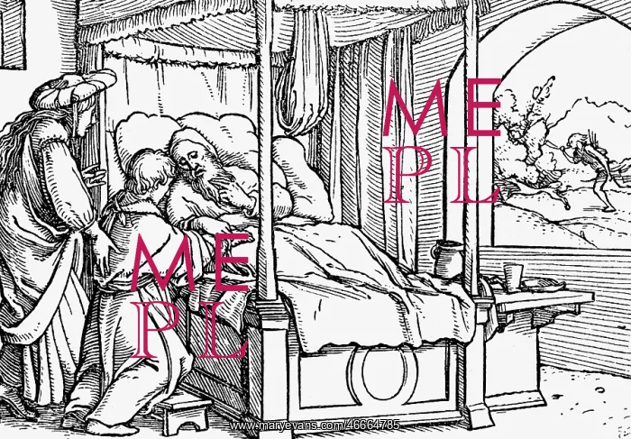 : Isaac, biblical character, son of Abraham, scene: : Isaac, biblical character, son of Abraham, scene: