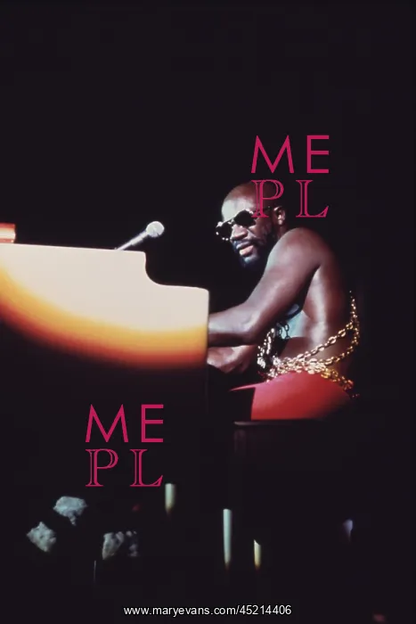 : Isaac Hayes performs in Chicago during the ? : Isaac Hayes performs in Chicago during the ?