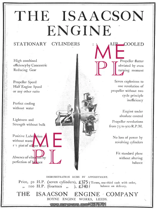 : The Isaacson Engine Company Boyne Works Leeds : The Isaacson Engine Company Boyne Works Leeds