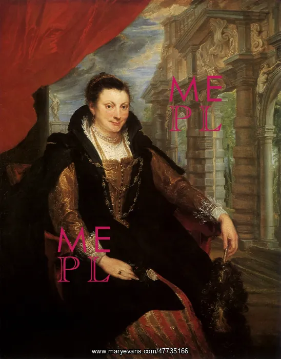  : Isabella Brant, by Van Dyck