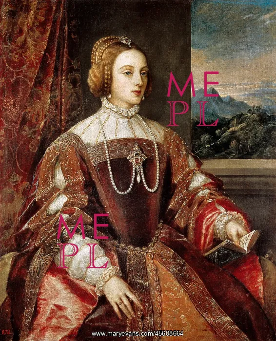 : Isabelle of Portugal, by Titian : Isabelle of Portugal, by Titian