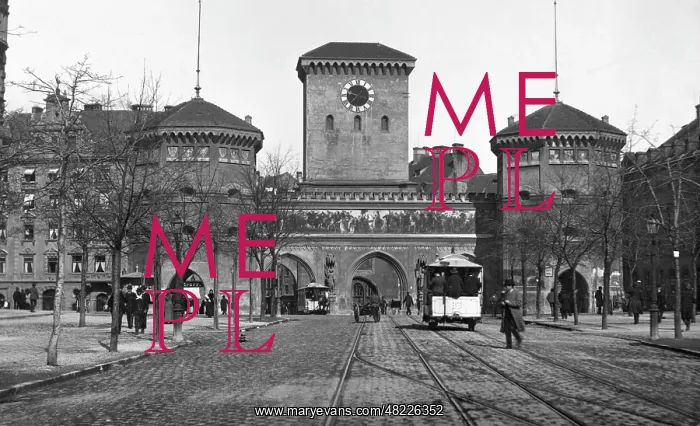 : The Isartor in Munich : The Isartor in Munich