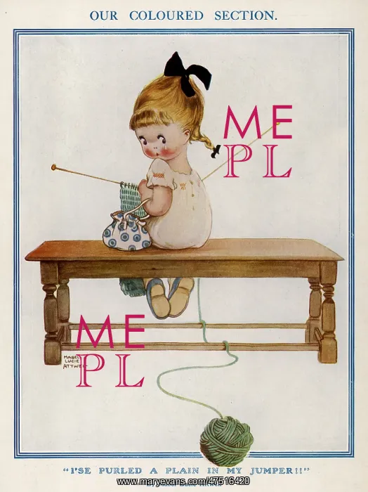 : I'SE PURLED A PLAIN IN MY JUMPER : I'SE PURLED A PLAIN IN MY JUMPER