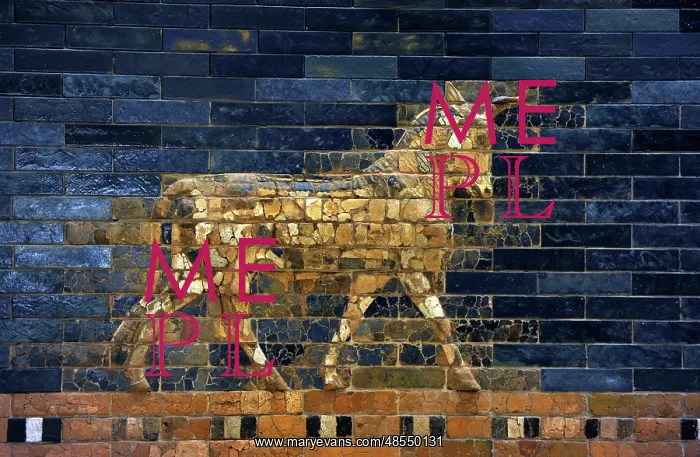 : Ishtar Gate. 4th century BC. Babylon : Ishtar Gate. 4th century BC. Babylon