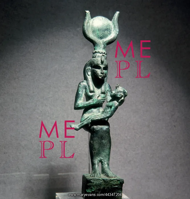 : Iside nursing Horo, bronze, Egypt : Iside nursing Horo, bronze, Egypt
