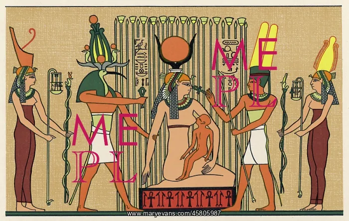  : ISIS SUCKLES HORUS